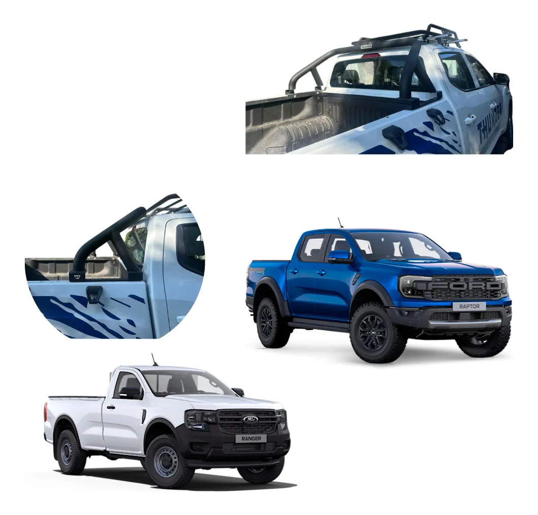 Roll Bar Oslo Para Ford Ranger 2016 - 2024+ - Image 1