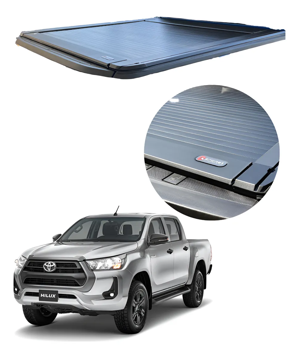Tapa De Batea Eléctrica Con Llave Toyota Hilux 2015 - 2025 - Image 1
