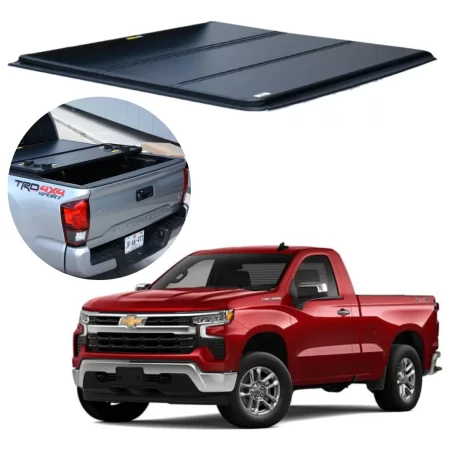 Tapa Batea Luz Led Chevrolet Cheyenne 2019 - 2024 Cabina Sen