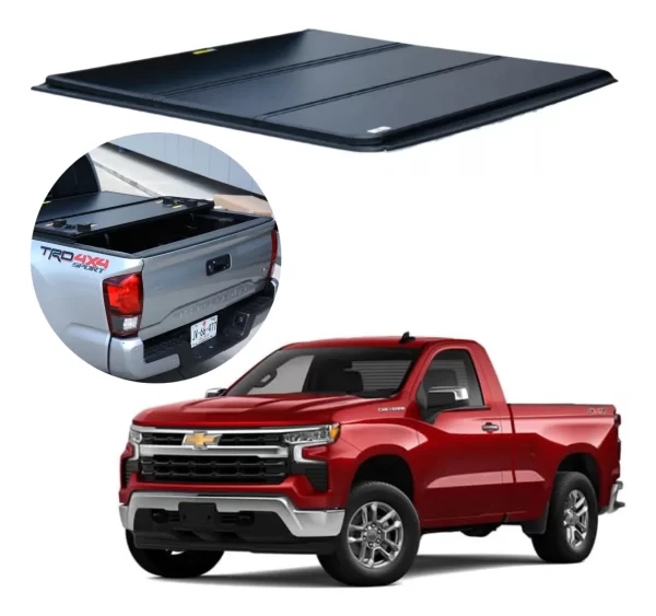 Tapa Batea Luz Led Chevrolet Cheyenne 2019 - 2024 Cabina Sen