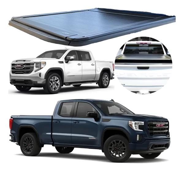 Tapa Batea Electrica Retractil Para Gmc Sierra 2014 - 2024