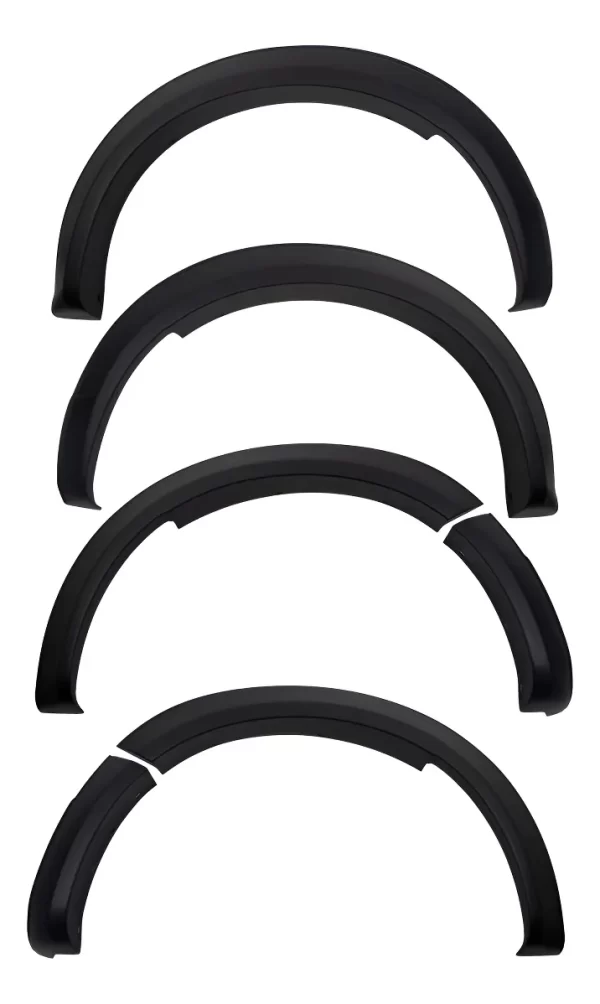 Cantoneras Lisas Negro Mate Para Ranger Xlt 6 Pulgadas 2024