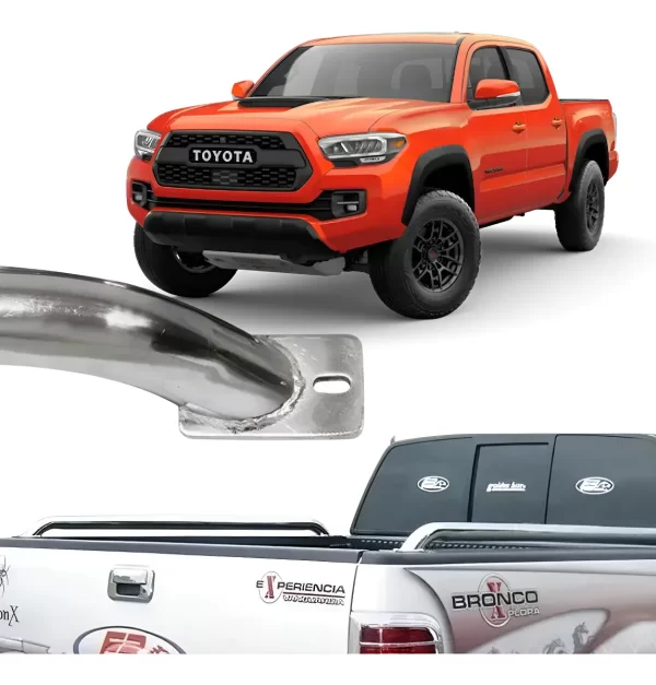 Barras Pasamanos De Acero 131 Cm Para Toyota Tacoma