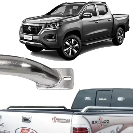 Barras Pasamanos Acero 131 Cm Para Peugeot Landtrek