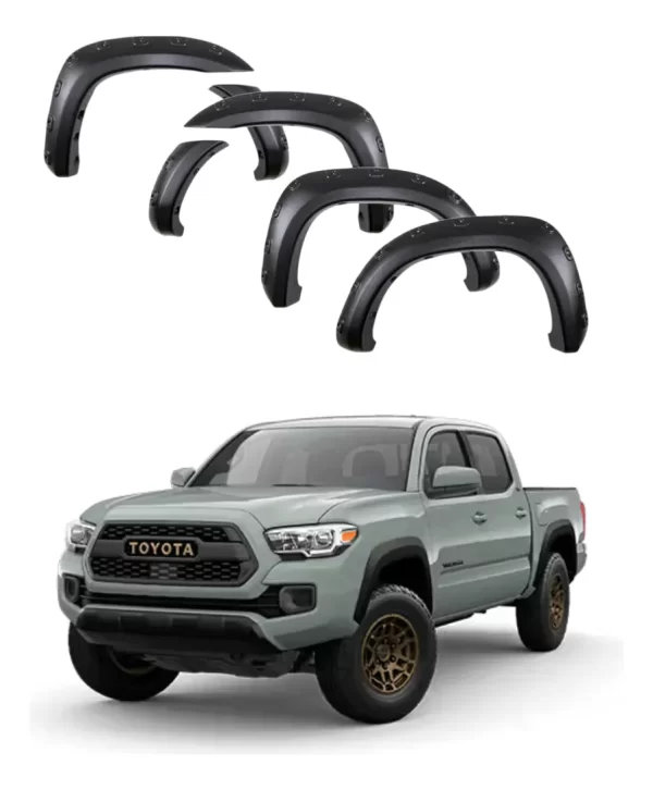 Cantoneras Para Toyota Tacoma 2016-2023 Doble Cabina