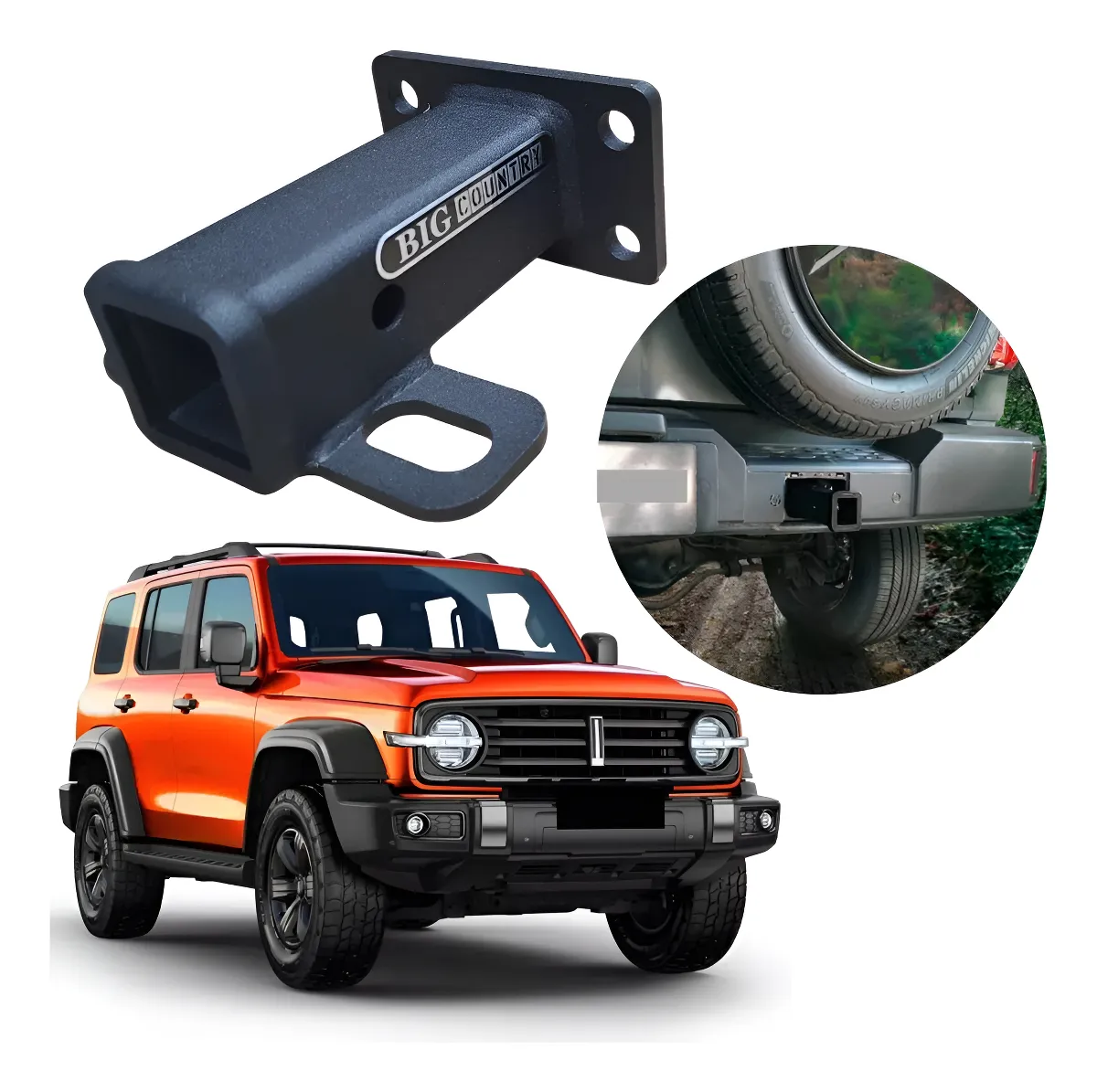 Tirón De Arrastre Big Country Clase 3 Para Tank300 2024/2025 - Image 1