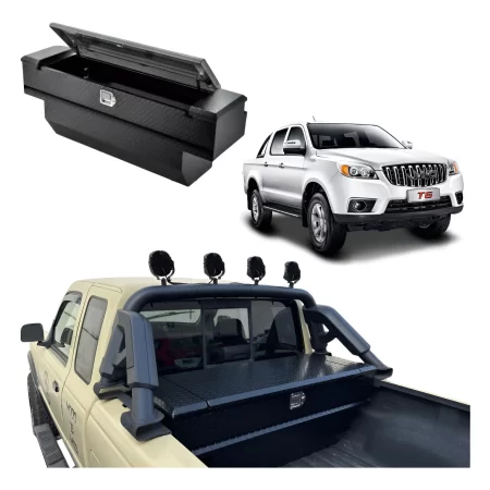 Caja De Herramientas Compatible Jac Frison T6 Con Roll Bar