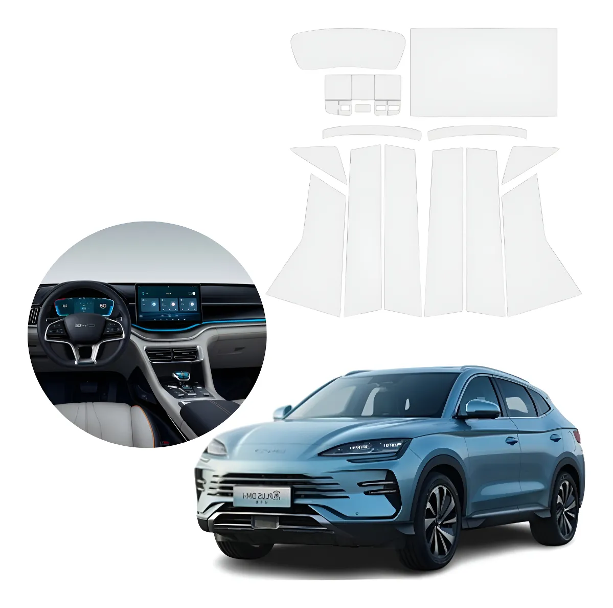 Protecciòn Ppf Kit Completo Byd Song 2024 - Image 1