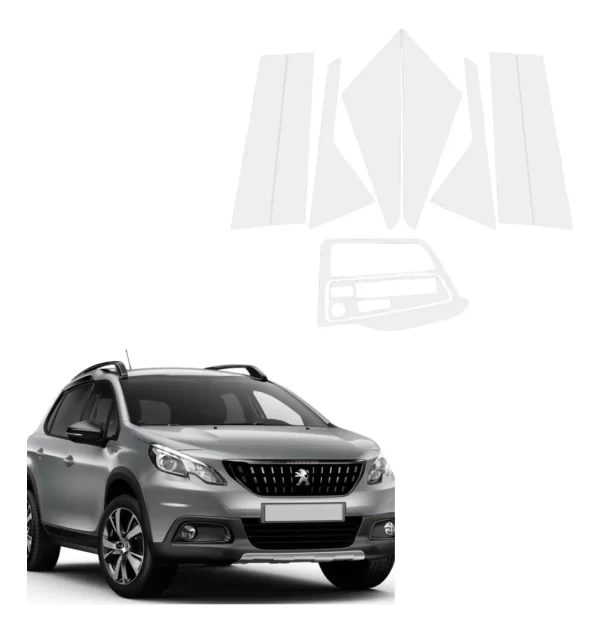 Protecciòn Ppfposte Exterior+panelcentral Peugeot2008 2024