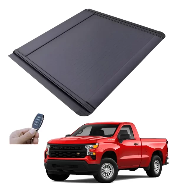 Tapa Cubre Batea Electrica Chev Silverado 6.5 Pies 2019-2025