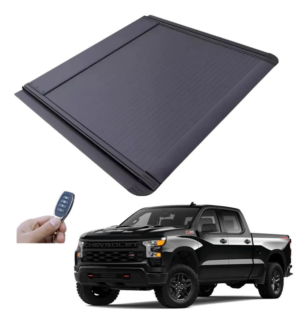 Tapa Cubre Batea Electrica Chev Silverado 2019-2025 Doble Ca - Image 1