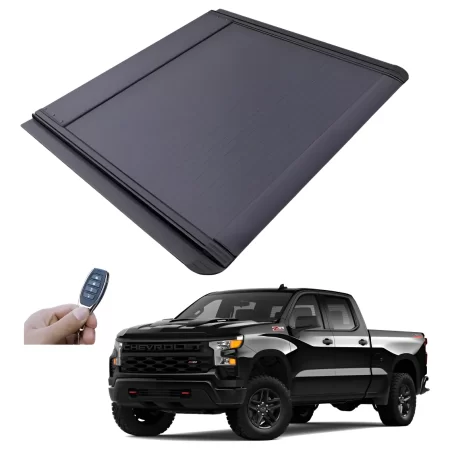 Tapa Cubre Batea Electrica Chev Silverado 2019-2025 Doble Ca