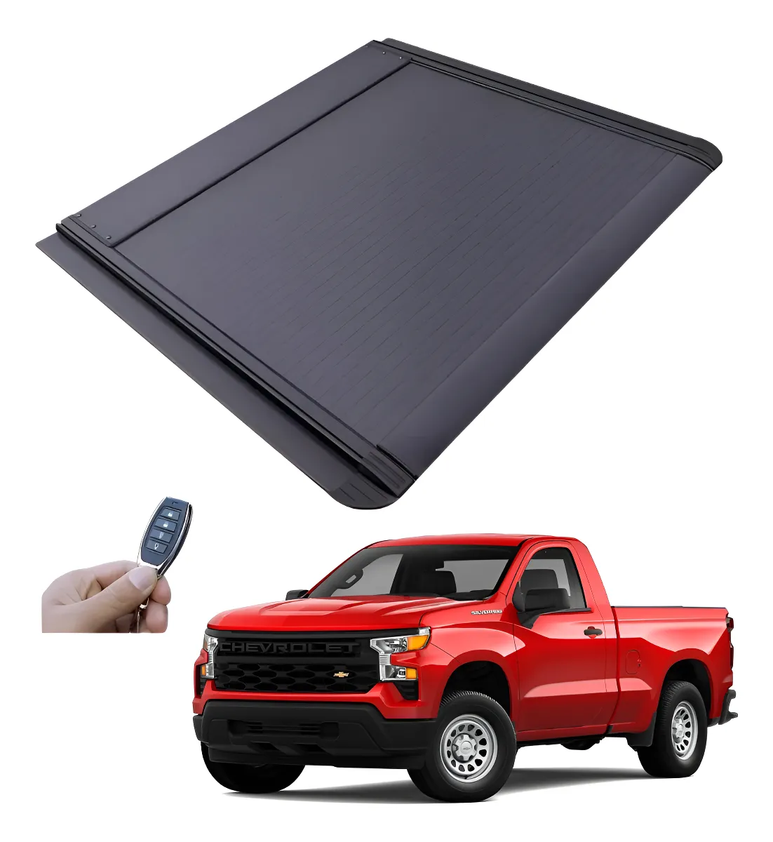 Tapa Cubre Batea Electrica Chev Silverado 6.5 Pies 2019-2025 - Image 1