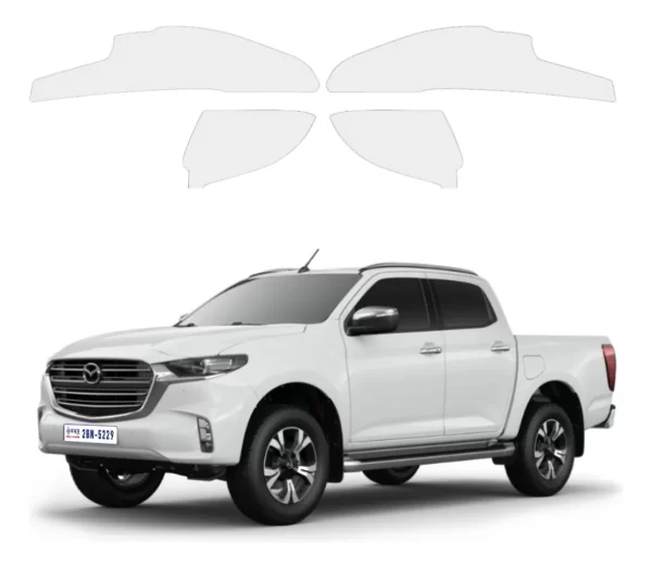 Protecciòn Ppf Conchas De Espejos Y Faros Mazda Bt-50 2025