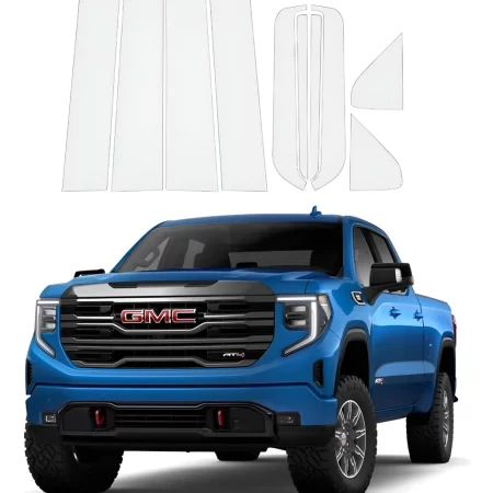 Protección Ppf Postes Exteriores Gmc Sierra At4 2024