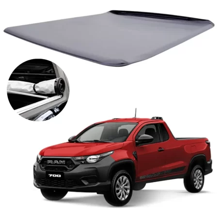 Tapa Cubre Batea Lona Roll Cover Ram 700 2p 2021-2024