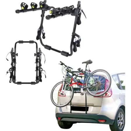 Portabicicletas De Cajuela Tipo Mozzquito Para 3 Bicicletas