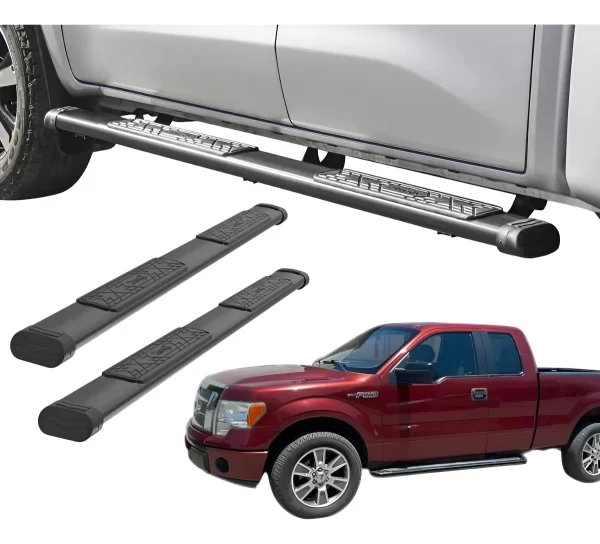 Estribos Bronx Para Ford Lobo Cabina Y Media 2004 - 2014