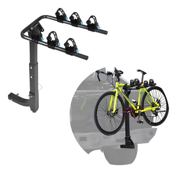 Portabicicletas De Tiron Para 3 Bicicletas Carga De 45 Kg