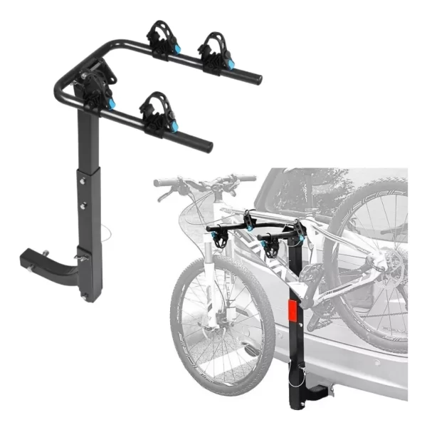 Portabicicletas De Tiron Para 2 Bicicletas Carga De 30 Kg