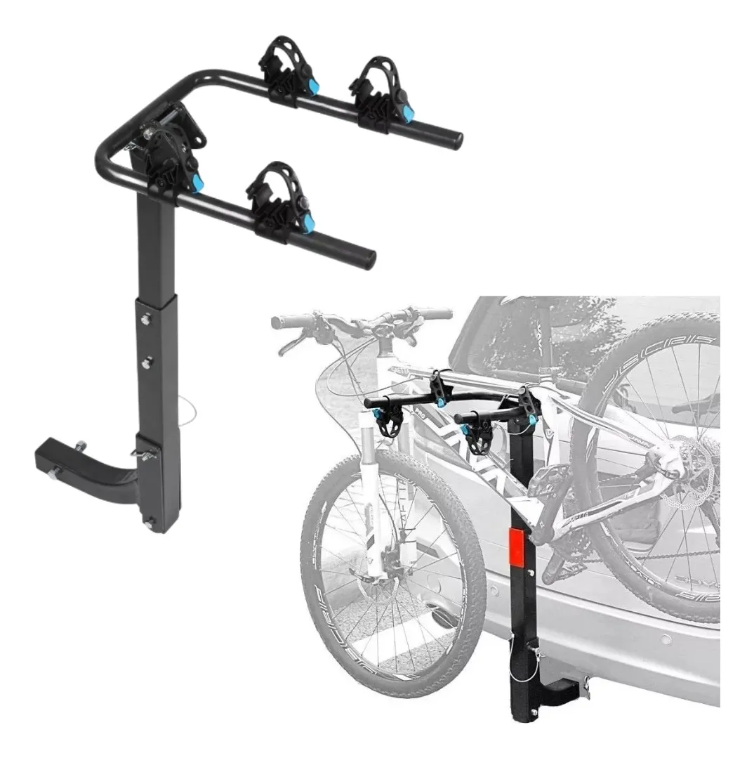 Portabicicletas De Tiron Para 2 Bicicletas Carga De 30 Kg - Image 1