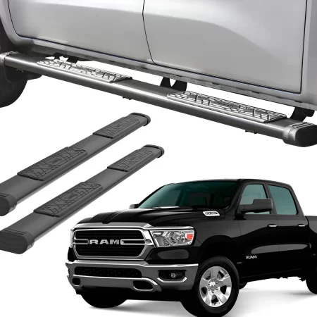 Estribos Bronx Para Dodge Ram 2009 - 2018 Doble Cabina
