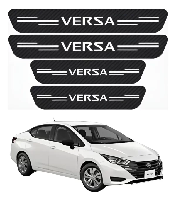 Protección De Estribos 4 Puertas Para Nissan Versa