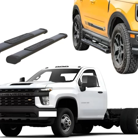 Estribos Bronx Chevrolet Heavy Duty 3ton 2015 - 2019 Cab Sen