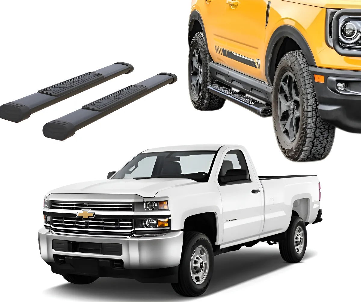 Estribos Bronx Chevrolet Heavy Duty 3ton 2011 - 2014 Cab Sen - Image 1