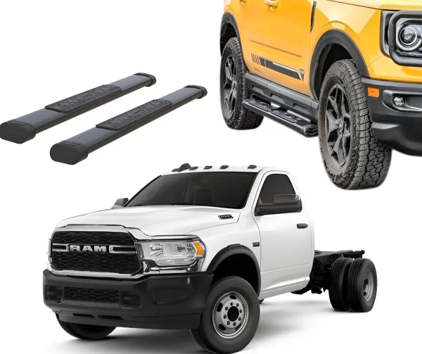 Estribos Bronx Dodge Ram 4000 2010 - 2024 Cabina Sencilla