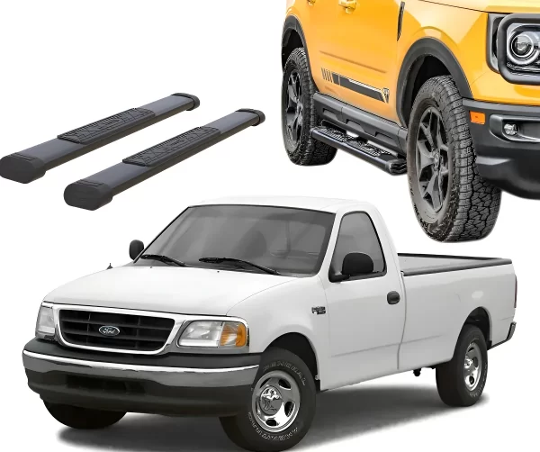 Estribos Bronx Ford Lobo F150 F250 1998 - 2003 Cabina Sen