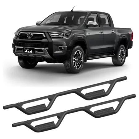 Estribos Doble Escalon Toyota Hilux Revo/rocco 2015-2024 D C