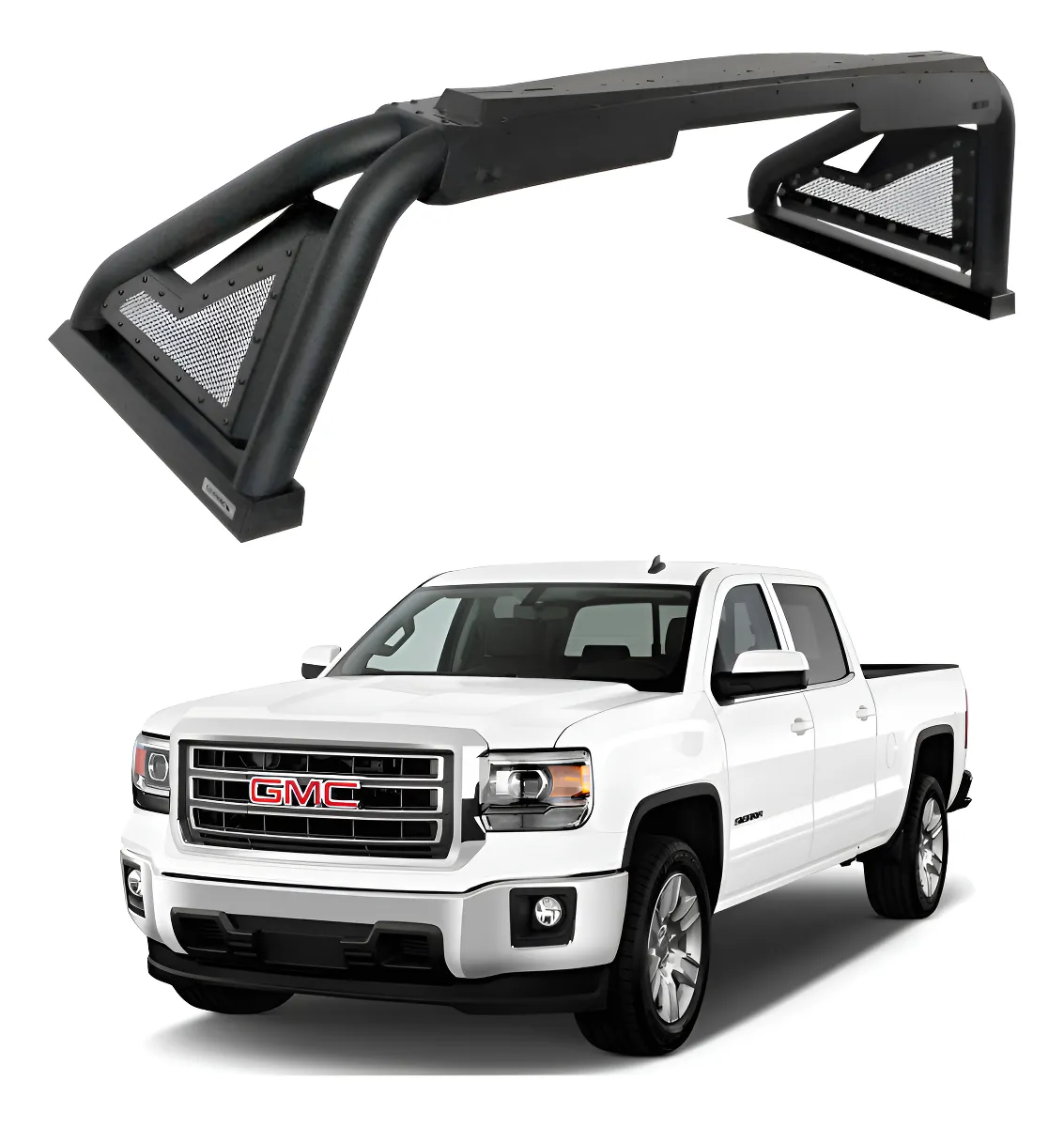 Roll Bar 2.0 Ngo Gmc Sierra 1500 2014 - 2018 Go Rhino - Image 1