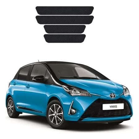 Protecciòn De Estribos Fibra De Carbono Yaris D-10