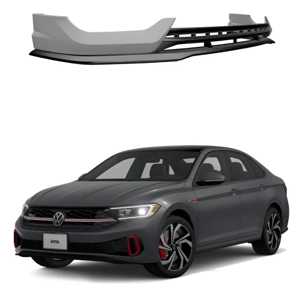 Spoiler Delantero Con Splitter Vw Jetta 2022 - 2024