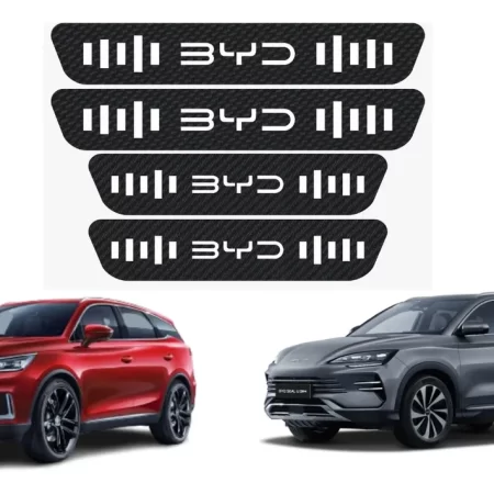 Sticker Protección De Estribos Puertas Byd Diseño 8