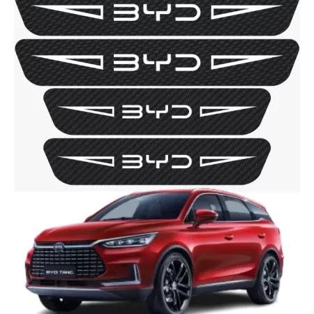 Sticker Protección De Estribos Puertas Byd Diseño 6