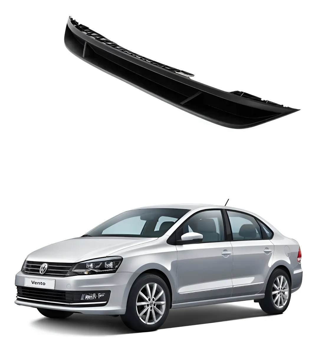 Spoiler Trasero Difusor Vw Vento 2016 - 2018 - Image 1
