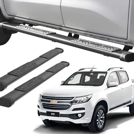 Estribos Bronx Para Chevrolet S10 2016 - 2020 Doble Cabina