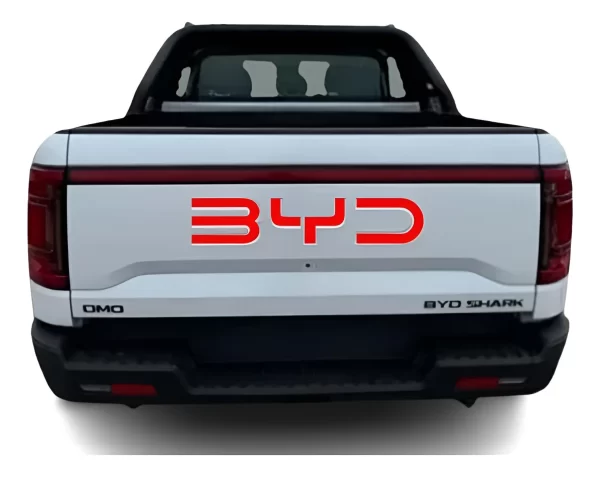 Letras Vinil Color Rojo Tapa Dmo Byd Shark 2024