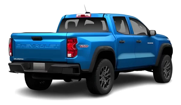 Letras Negro Mate Chevrolet Colorado Lt 2024