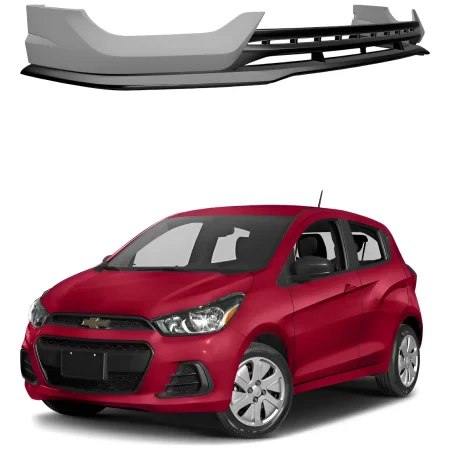 Spoiler Delantero Con Splitter Chevrolet Spark 2017 - 2018