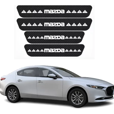 Sticker Protección De Estribos Puertas Mazda Diseño 1