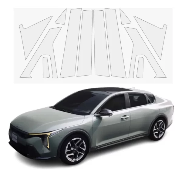 Protector Bl Postes Exteriores Para Kia K4 2025
