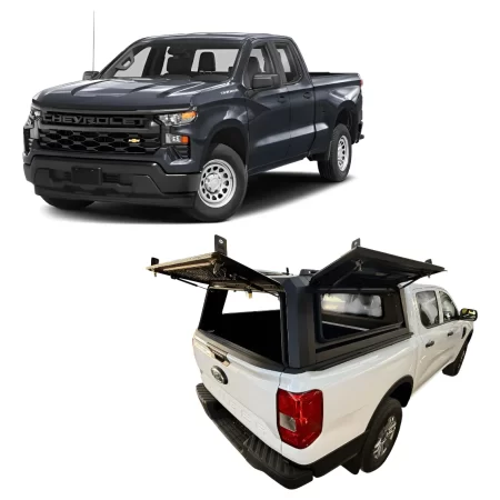 Camper Canopy Compatible Con Silverado/ Cheyenne 2023-2025