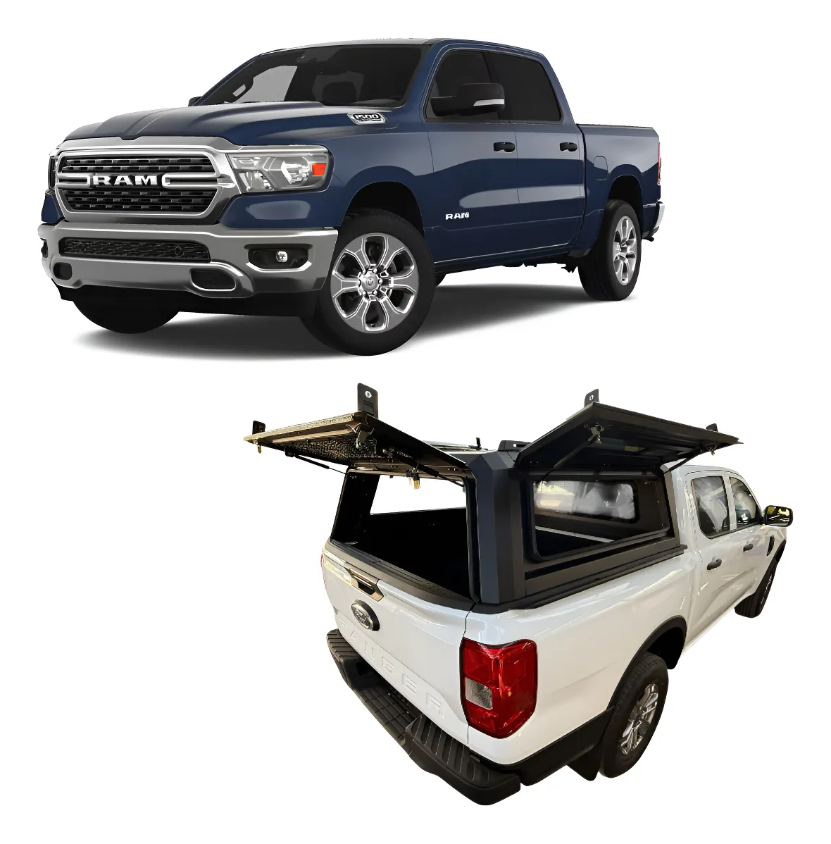 Camper Canopy Compatible Con Ram 1500 2023-2025 - Image 1