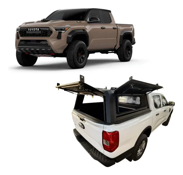 Camper Canopy Compatible Con Toyota Tacoma 2024-2025