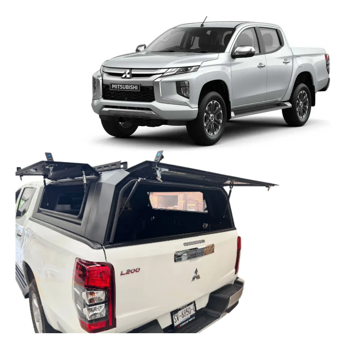 Caseta Camper De Aluminio Para Mitsubishi L200 2015-2024 - Image 1