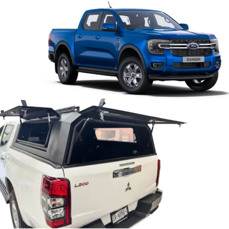 Caseta Camper De Aluminio Para Ford Ranger 2023-2025