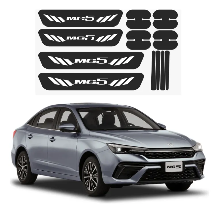Kit Combo Proteccion Fibra De Carbono Para Mg5 - Image 1